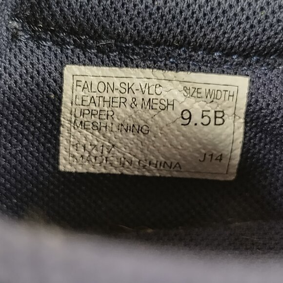 Ralph Lauren Falon Blue & Green Leather Mesh Casual Sneakers Woman US 9.5B - Picture 13 of 13